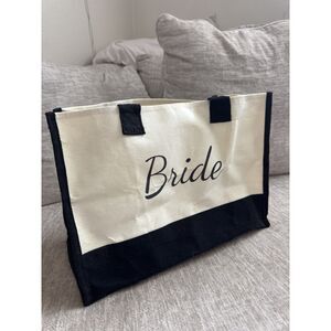 NWOT Bride Canvas Tote Bag OS